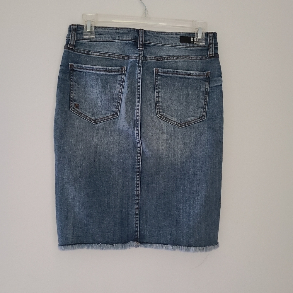 KUT FROM THE KLOTH Connie denim skirt - Picture 2 of 4